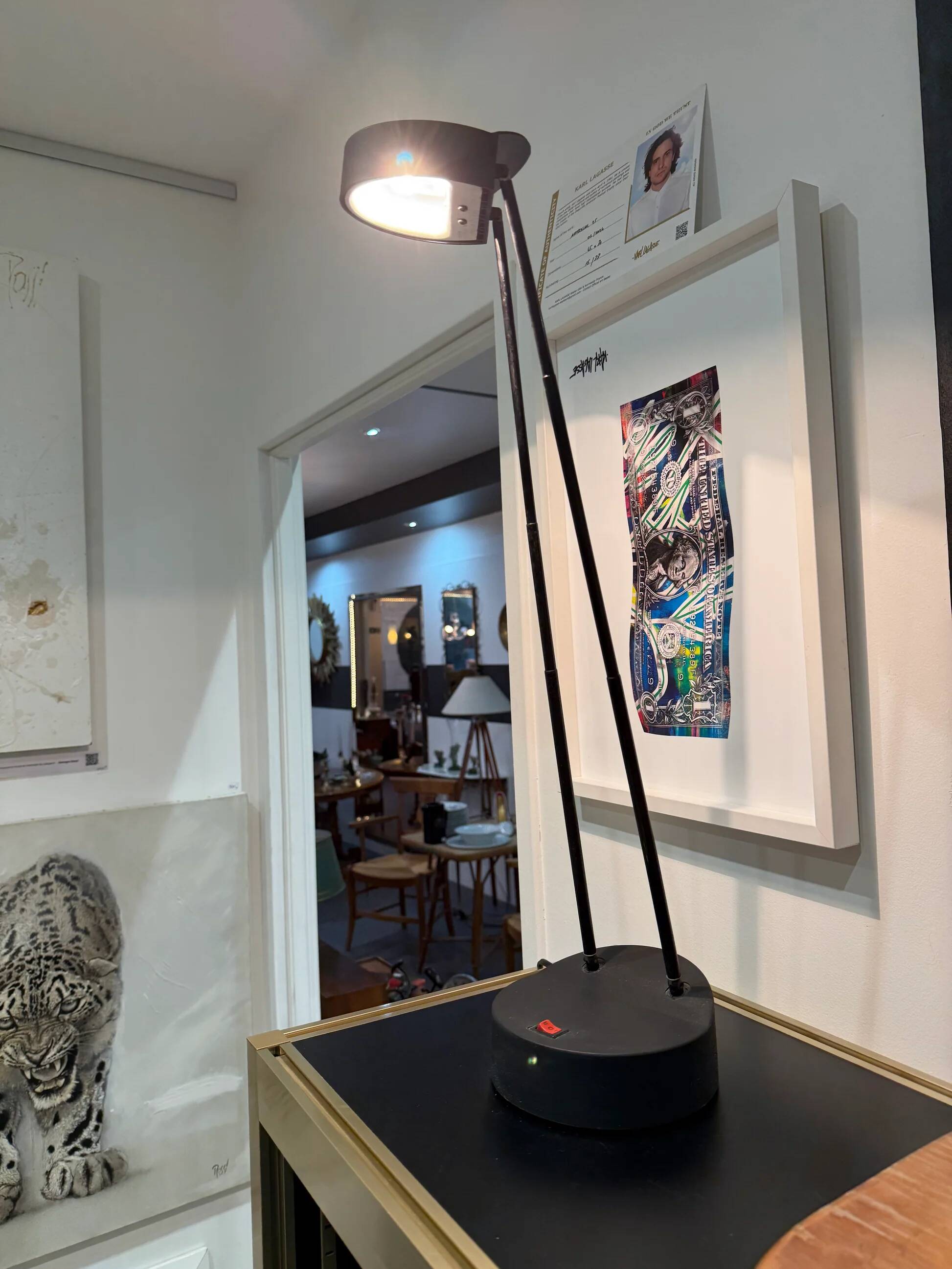 Vintage desk lamp – Design by Stefano Cevoli (Italy)