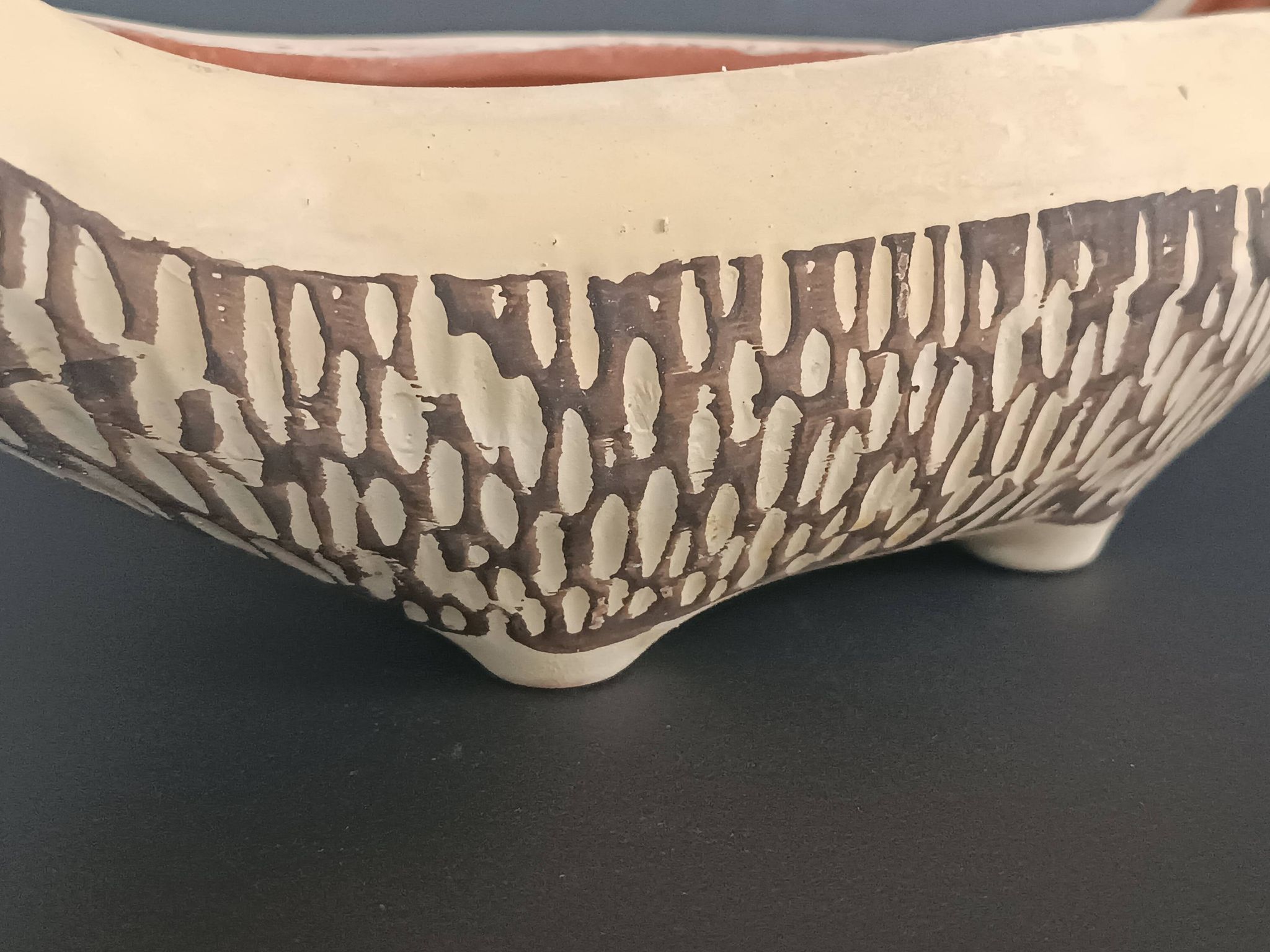 Ceramic planter West Germany Scheurich 277/25 vintage