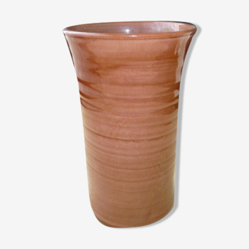 Vase en grès vernissé 18cm signé JP Murol