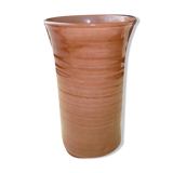 18cm glazed stoneware vase signed JP Murol