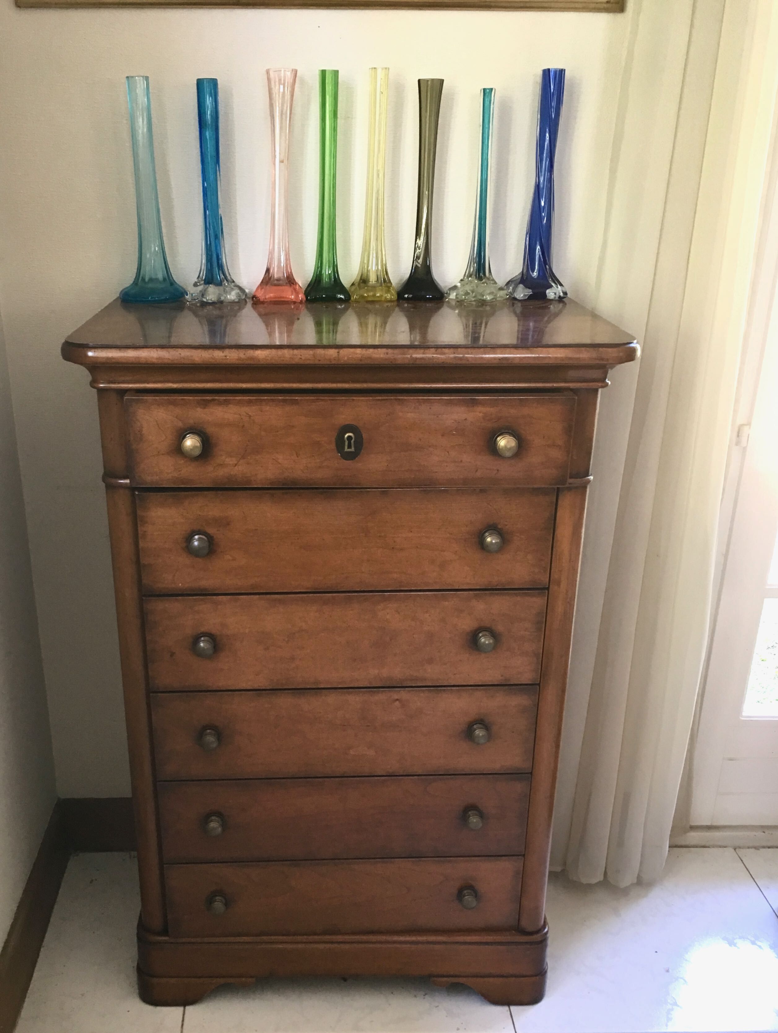 Commode vinyl cabinet 60s