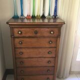 Commode vinyl cabinet 60s