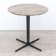 Refurbished round table TACCHINI Split Ø70 brown marble second choice