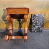 Small Restoration period console in walnut