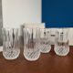 Set of 4 cut crystal glasses | Vintage water or whiskey glasses