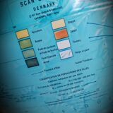 World map terrestrial 1983