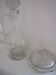 Lot of an old wine or liqueur glass decanter