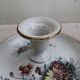 Antique enamel candle holder