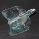 Basket-shaped glass basket