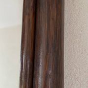 Miroir bois 37x60 cm, années 80