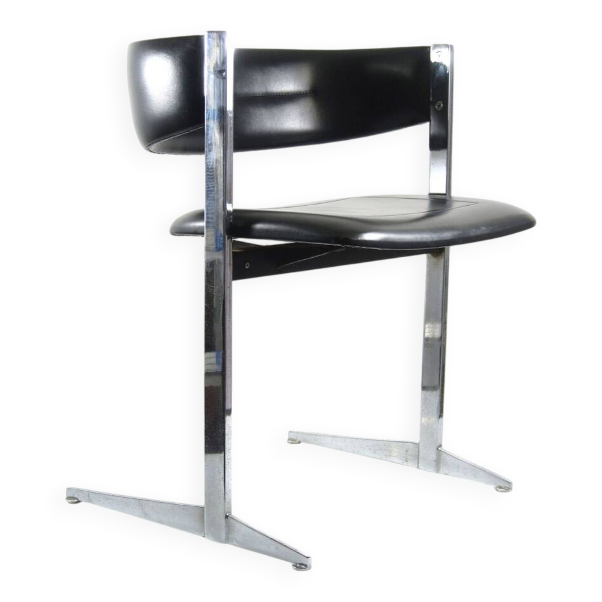 Sixties chrome vintage dining chairs