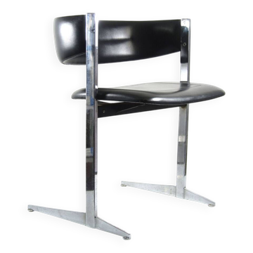 Sixties chrome vintage dining chairs