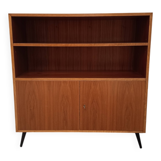 Semi-open, two-door cabinet, 1960