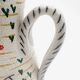 Modernist pitcher with rooster by Fratelli Fanciullacci from the 1950s.