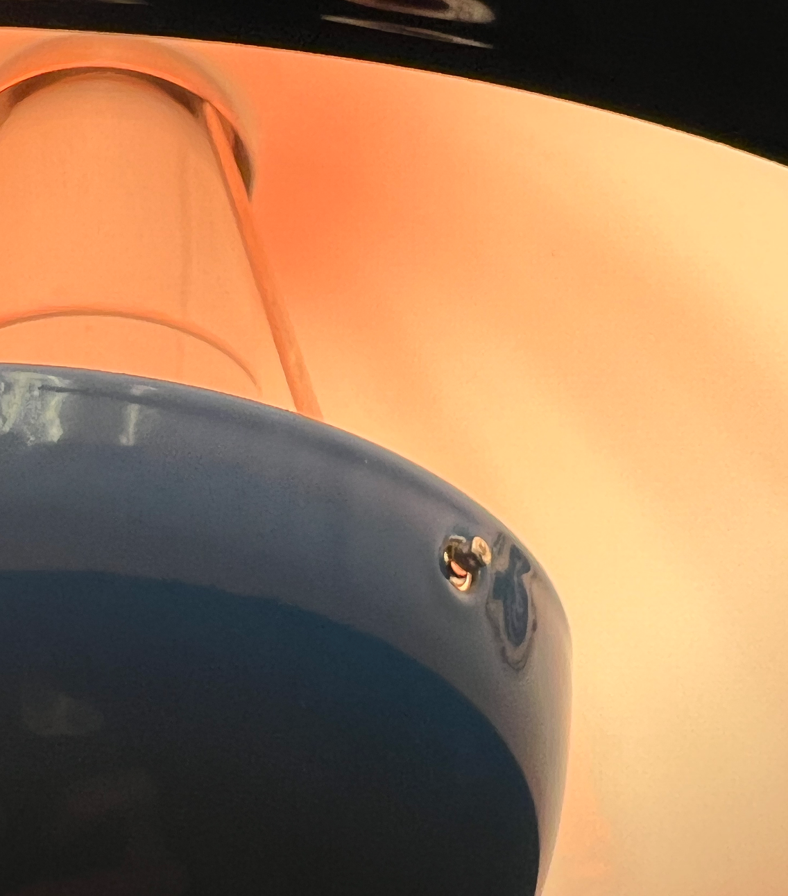 Flower Pot VP1 pendant lamp by Verner Panton for Louis Poulsen, 60s.