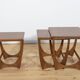 Mid-Century Teak Nesting Tables by V. Wilkins for G-Plan, 1970s, Set of 3