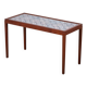 Danish Teak Coffee or Side Table with Tile Top, 1960s