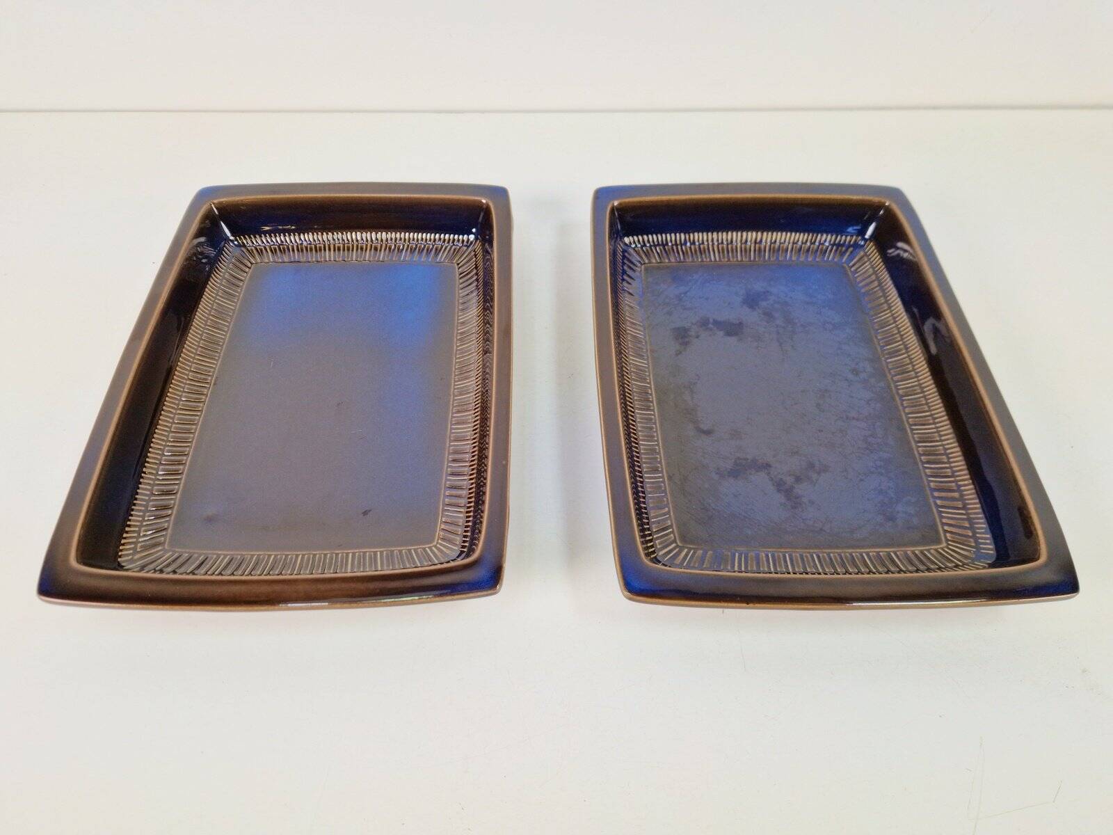 Vintage Swedish Oven Dish by Berit Ternell for Gefle, 1960, Set of 2
