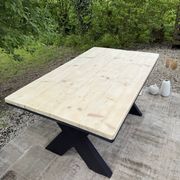 Table bois ancienne rénovée