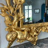 Mirror XVIIIth italian baroque 142x118cm