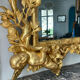 Mirror XVIIIth italian baroque 142x118cm