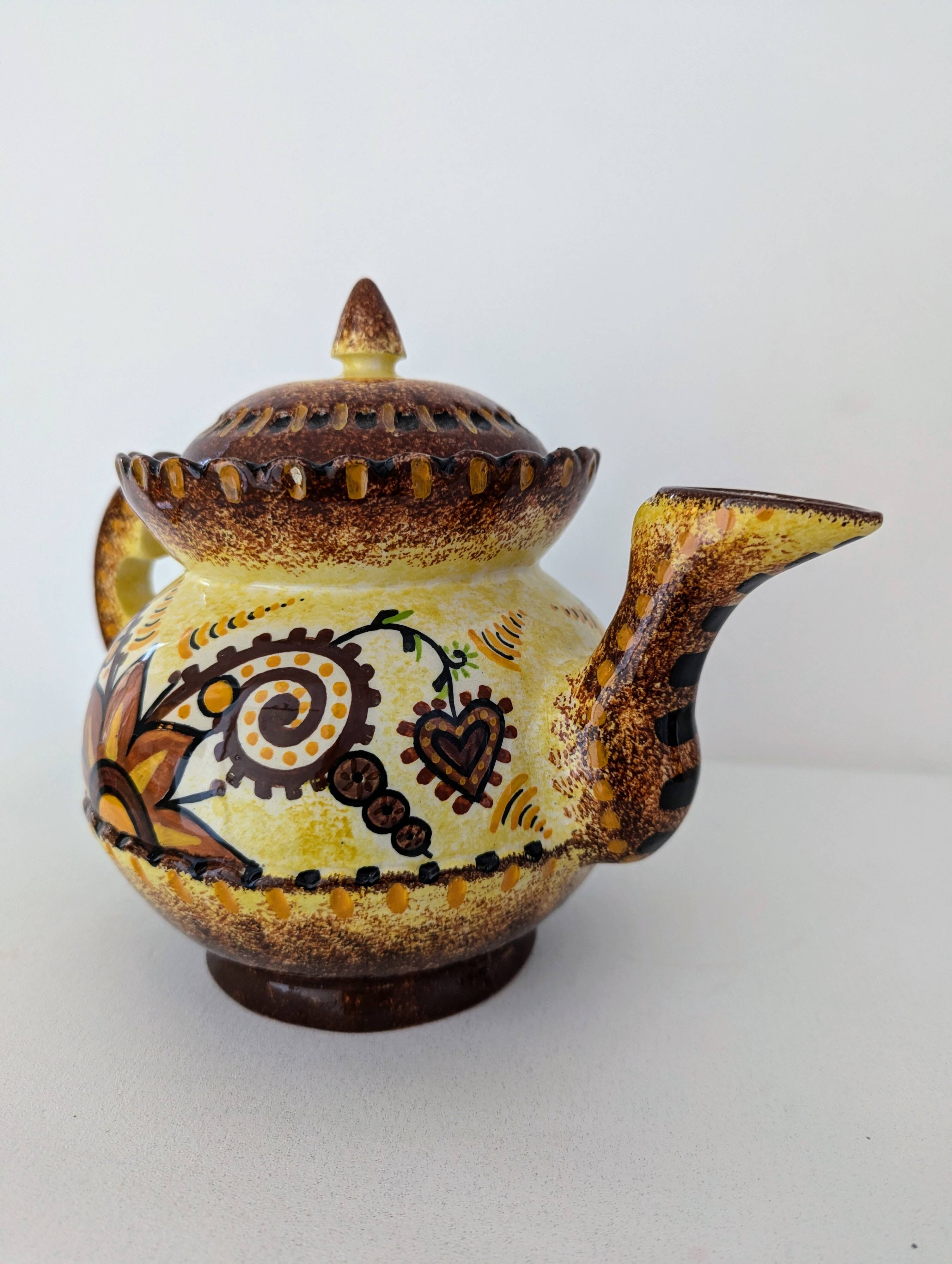 Coffee pot, teapot signed Paul Fouillen