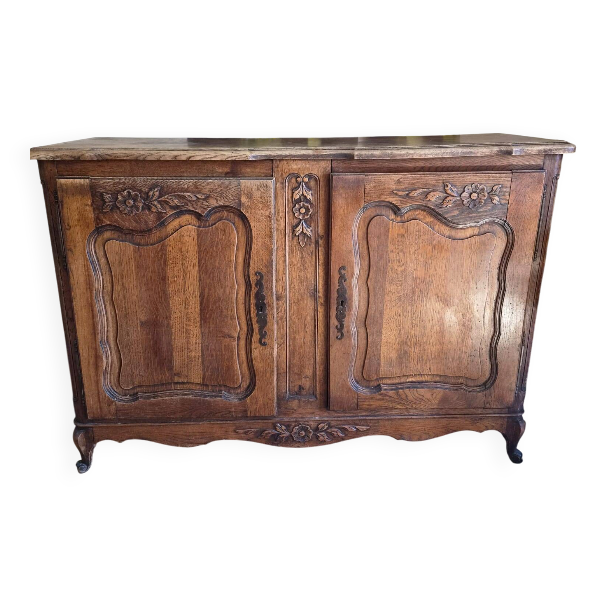 Buffet en bois style louis XV