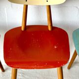 4 chaises Ton, 1960