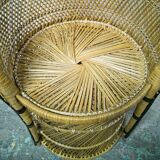 Buri palm armchair