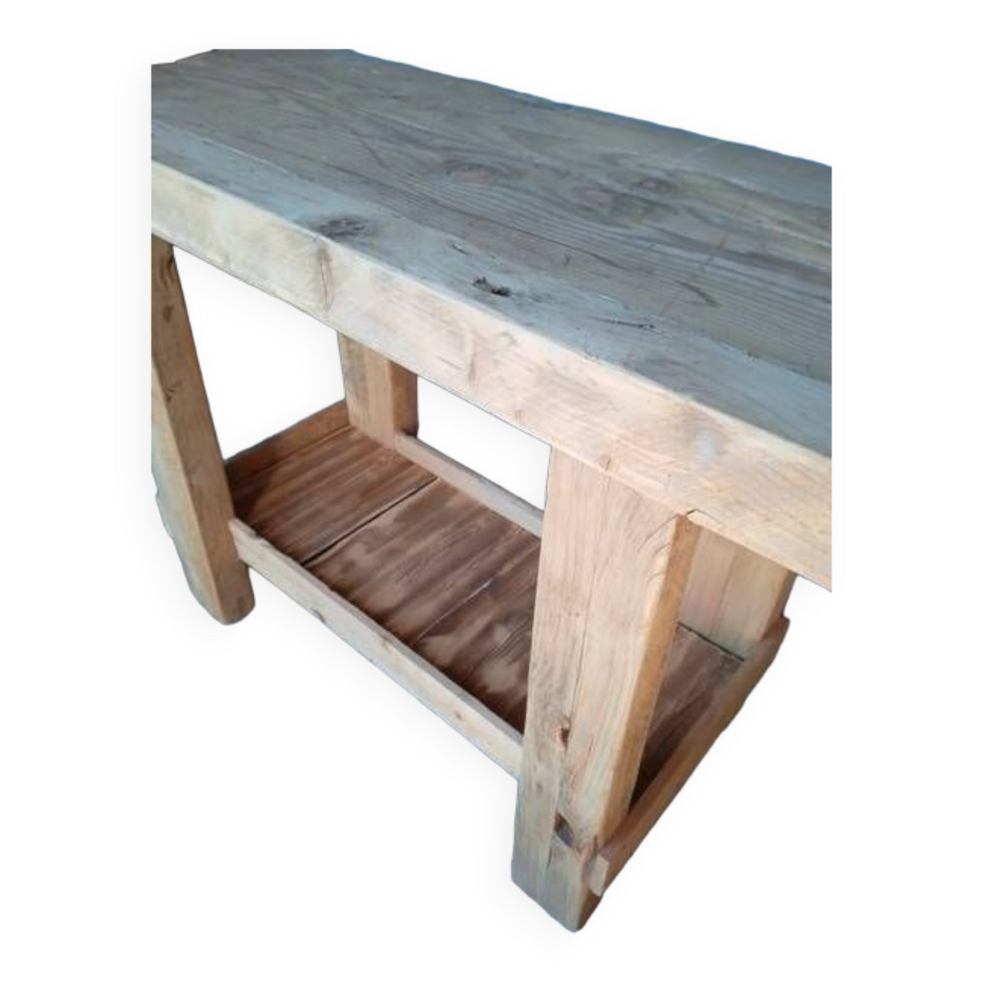Workbench 120cm old solid wood