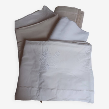 5 draps anciens