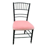 Chaise noir XIXe