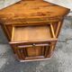 English wooden sideboard solid wood corner TV cabinet