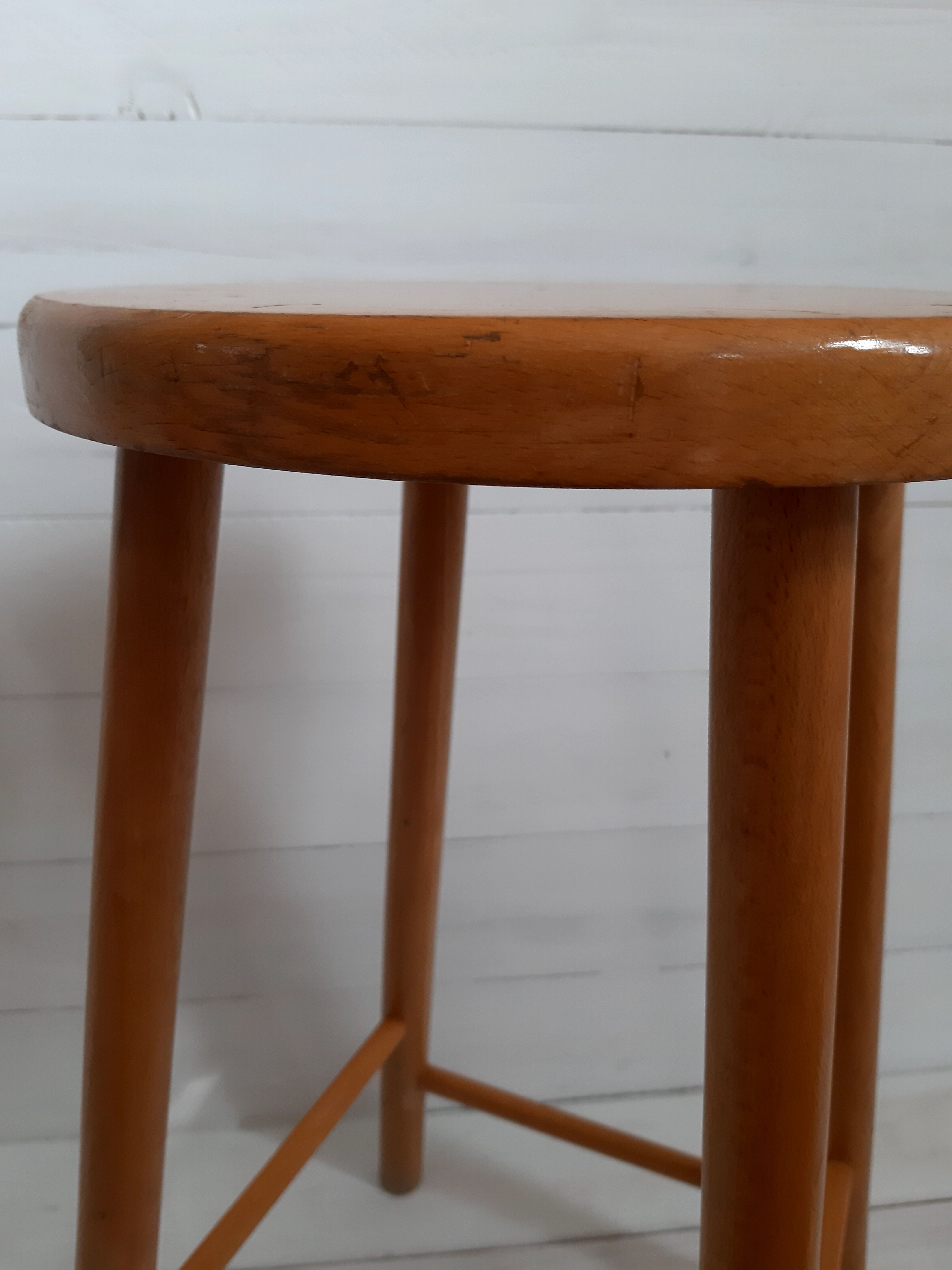 Wooden stool