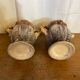 Pair of Antique JASBA Ceramic Vases, Multicolor, Germany, Vintage