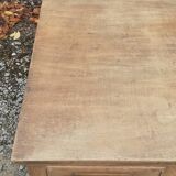 Administrative office 6 drawers 2 shelves old raw wood