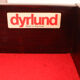 Un bar de capitaine Drylund 7712 vintage des années 50 en palissandre.