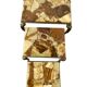 Ensemble de 3 tables gigognes vintage / tables d'appoint en onyx