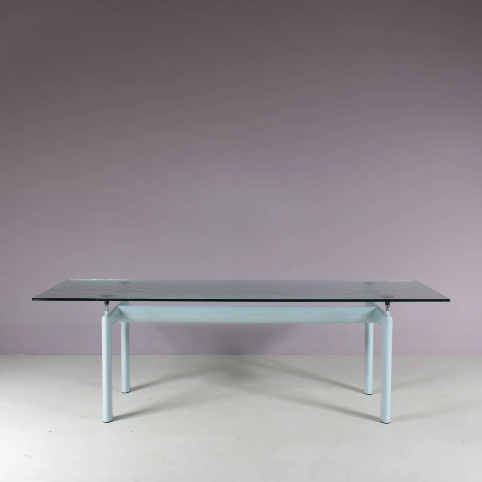 Le Corbusier “LC6” dining table for Cassina, Italy 1980