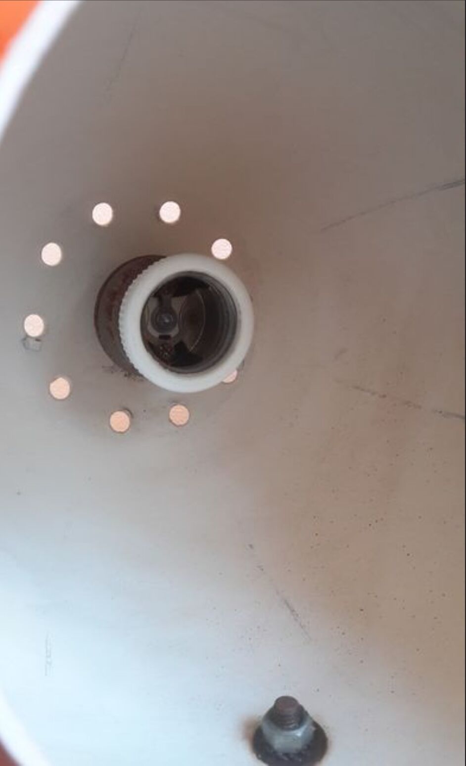 2 vintage eyeball sconces