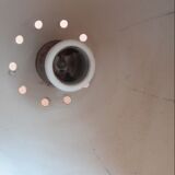 2 vintage eyeball sconces
