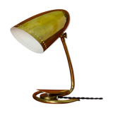 Brass lamp, with switch cover. circa 1950 - France