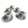 Espresso cups and their saucers Haviland Limoges