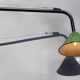 Wall light wall gallows JIB 120 black and green