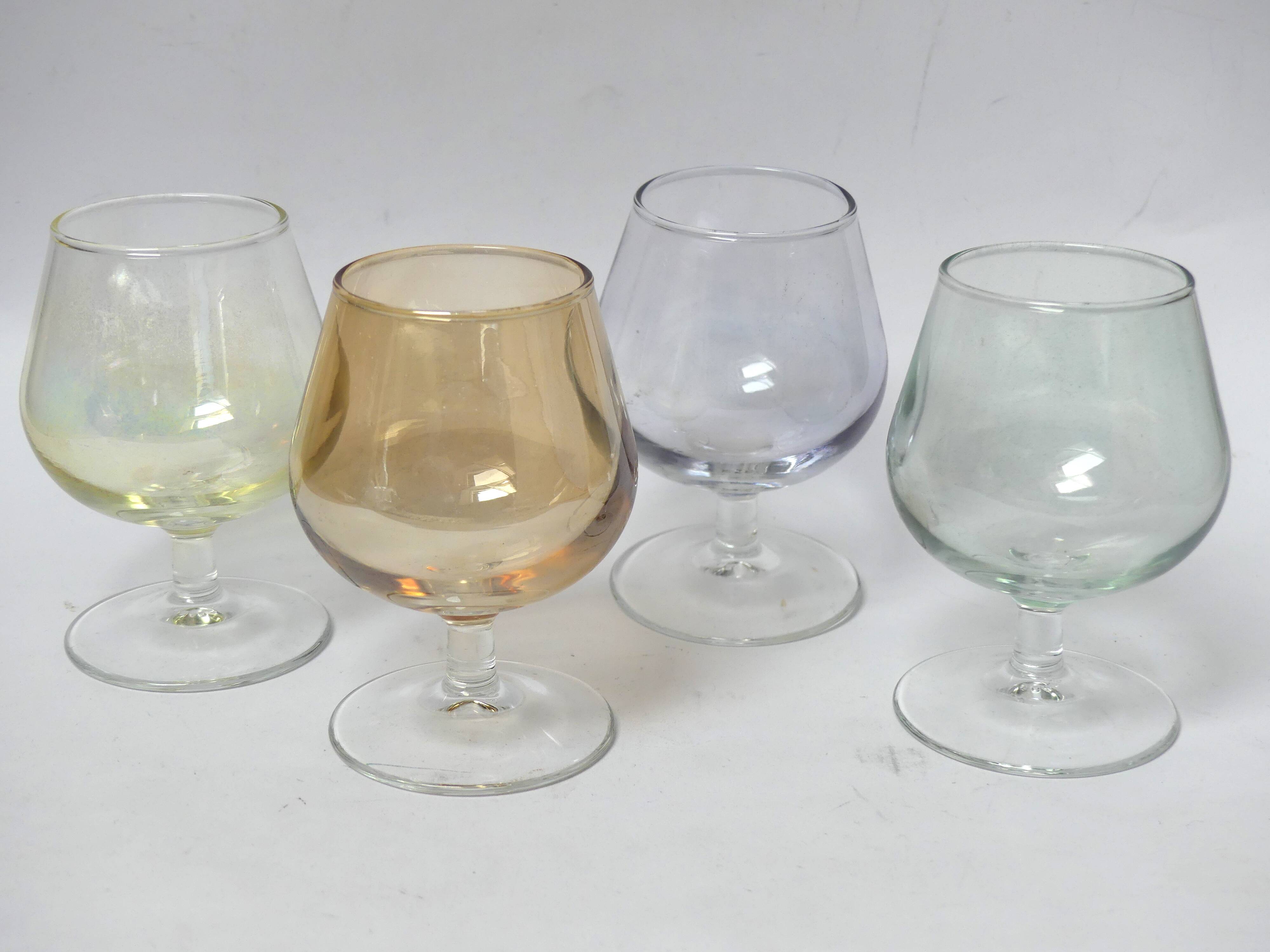 4 Luminarc cognac glasses
