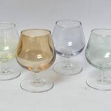 4 Luminarc cognac glasses