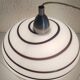 Eglo zebra vintage pendant light 1990-2000