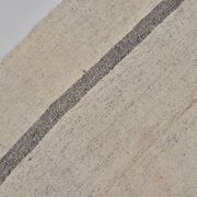 Tapis Kilim beige et noir