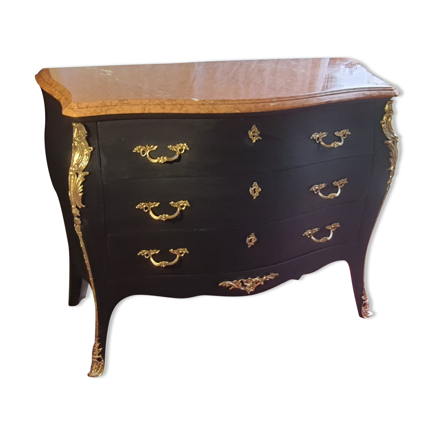 Black dresser
