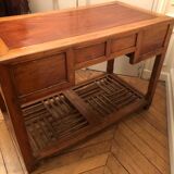 Vintage desk, solid elm, China